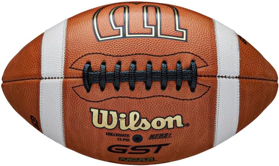 Wilson GST NCAA Leather Game Football