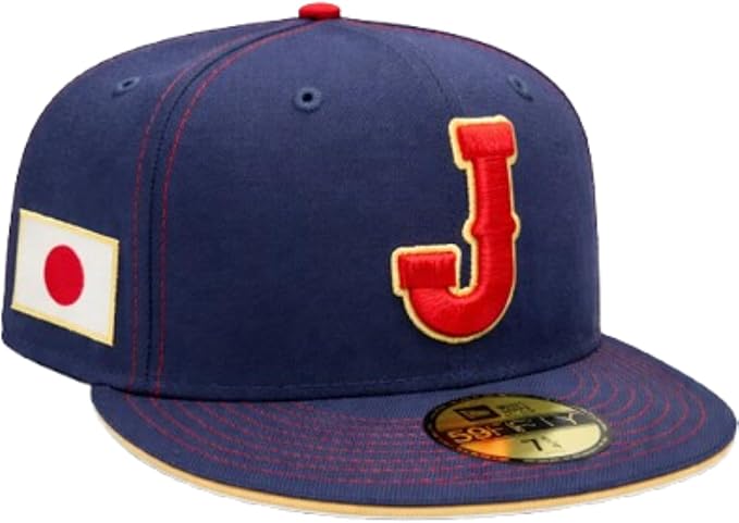New Era 59FIFTY World Baseball Classic Team Japan 2026 Fitted Hat - Navy