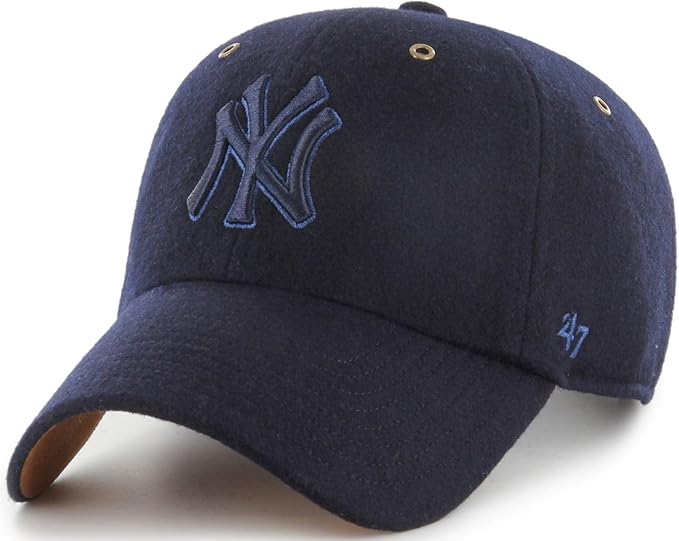47' MLB Clean Up New York Yankees Peacoat Adjustable Hat - Blue