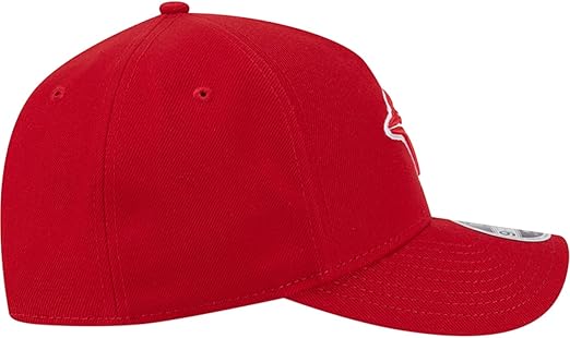 New Era MLB Toronto Blue Jays Scarlet 9FORTY A-Frame Adjustable Snapback Hat - Red/White
