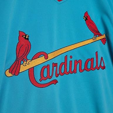 Mitchell & Ness Men's St. Louis Cardinals Ozzie Smith 1982 Cooperstown Collection Authentic Jersey - Blue