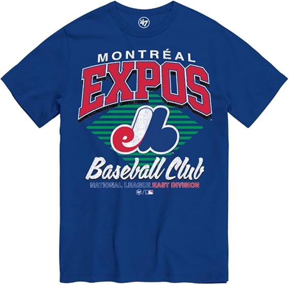 '47 MLB Montreal Expos Extended Play Tee - Blue
