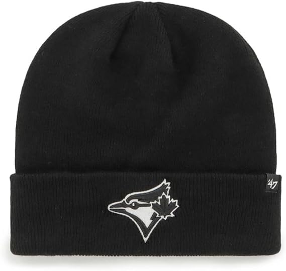 47 MLB Toronto Blue Jays Attitude Cuff Knit - Black