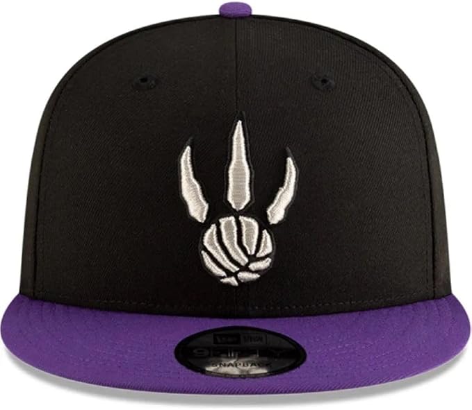 New Era 9FIFTY NBA 2024 Toronto Raptors Classic Edition Snapback Hat - Black/Purple