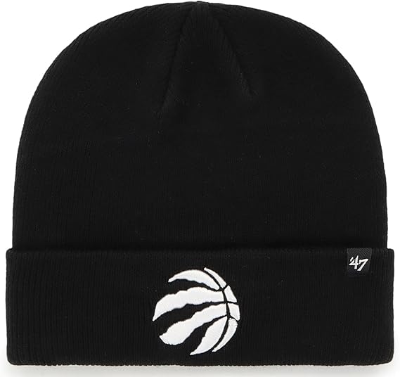 47 NBA Toronto Raptors Attitude Cuff Knit - Black
