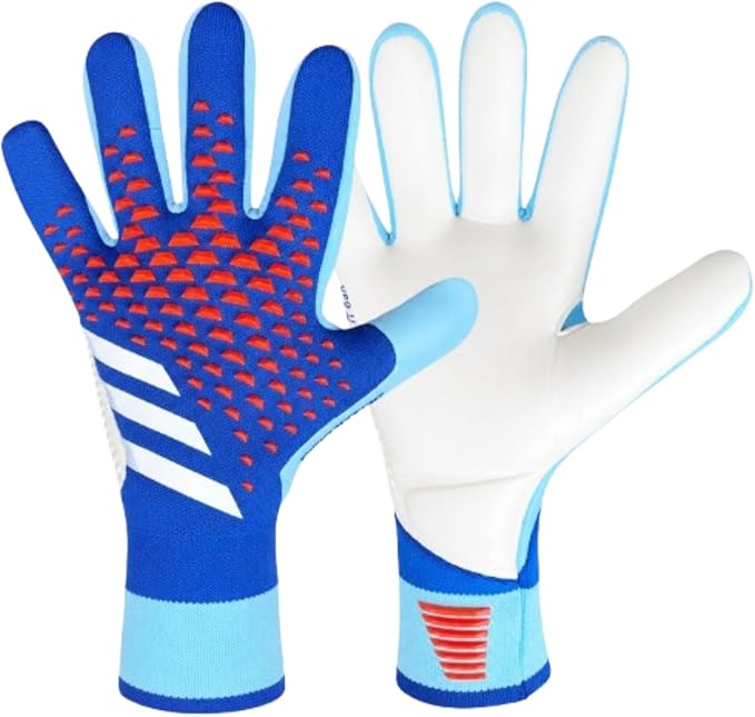 Adidas Predator Pro Promo Negative Cut Goalkeeper Gloves - Blue/White
