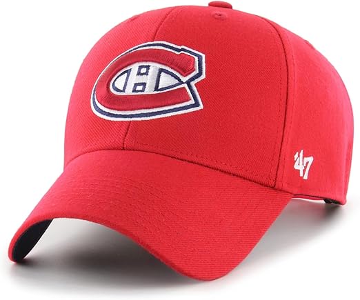 '47 NHL Montreal Canadiens Sure Shot MVP 1993 Stanley Cup Sidepatch Adjustable Cap - Red