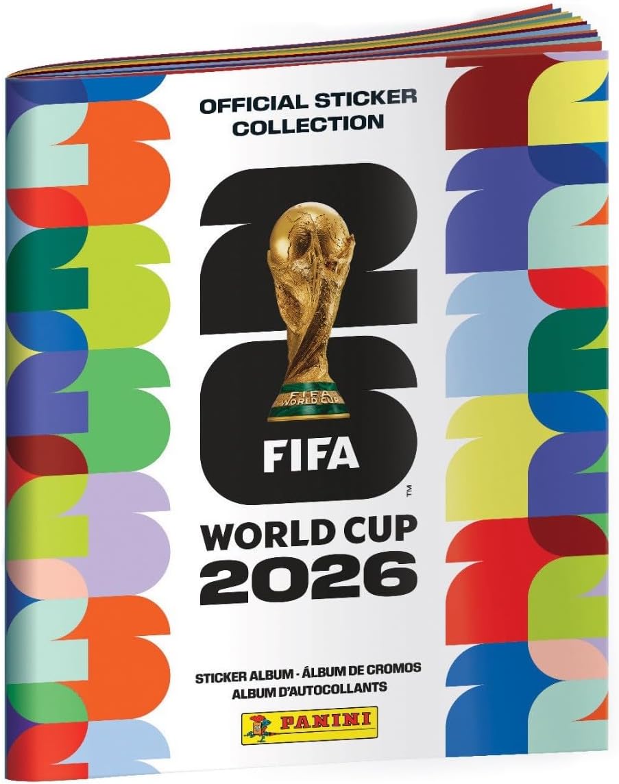PANINI 2026 FIFA World Cup Official Sticker Collection - Softcover Album + 4 Sticker Packets