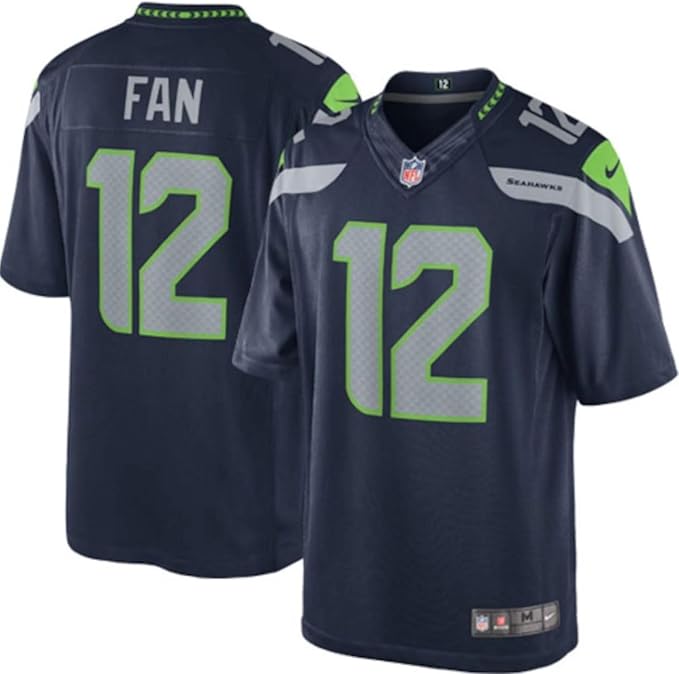Nike NFL Seattle Seahawks 12th Fan Vapor F.U.S.E. Untouchable Limited Player Jersey - Navy