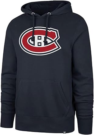'47 NHL Montreal Canadiens Imprint Headline Hoodie - Navy