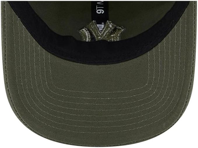 New Era MLB New York Yankees 9TWENTY Colour Pack Adjustable Hat - Olive Green