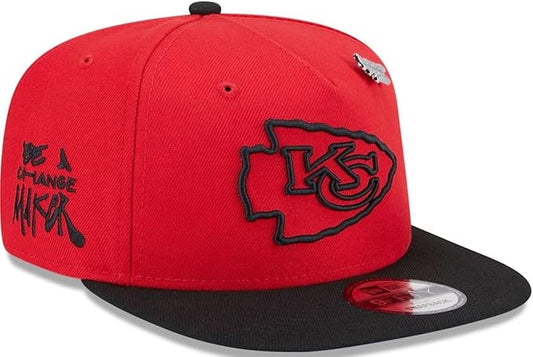 New Era Kanas City 2024 Inspire Change A-Frame 9FIFTY Snapback Hat - Red