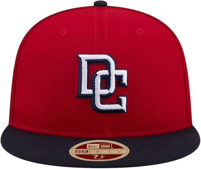 New Era MLB 59FIFTY Washington Nationals 2026 Baseball Hall of Fame Fitted Hat - Red/Navy