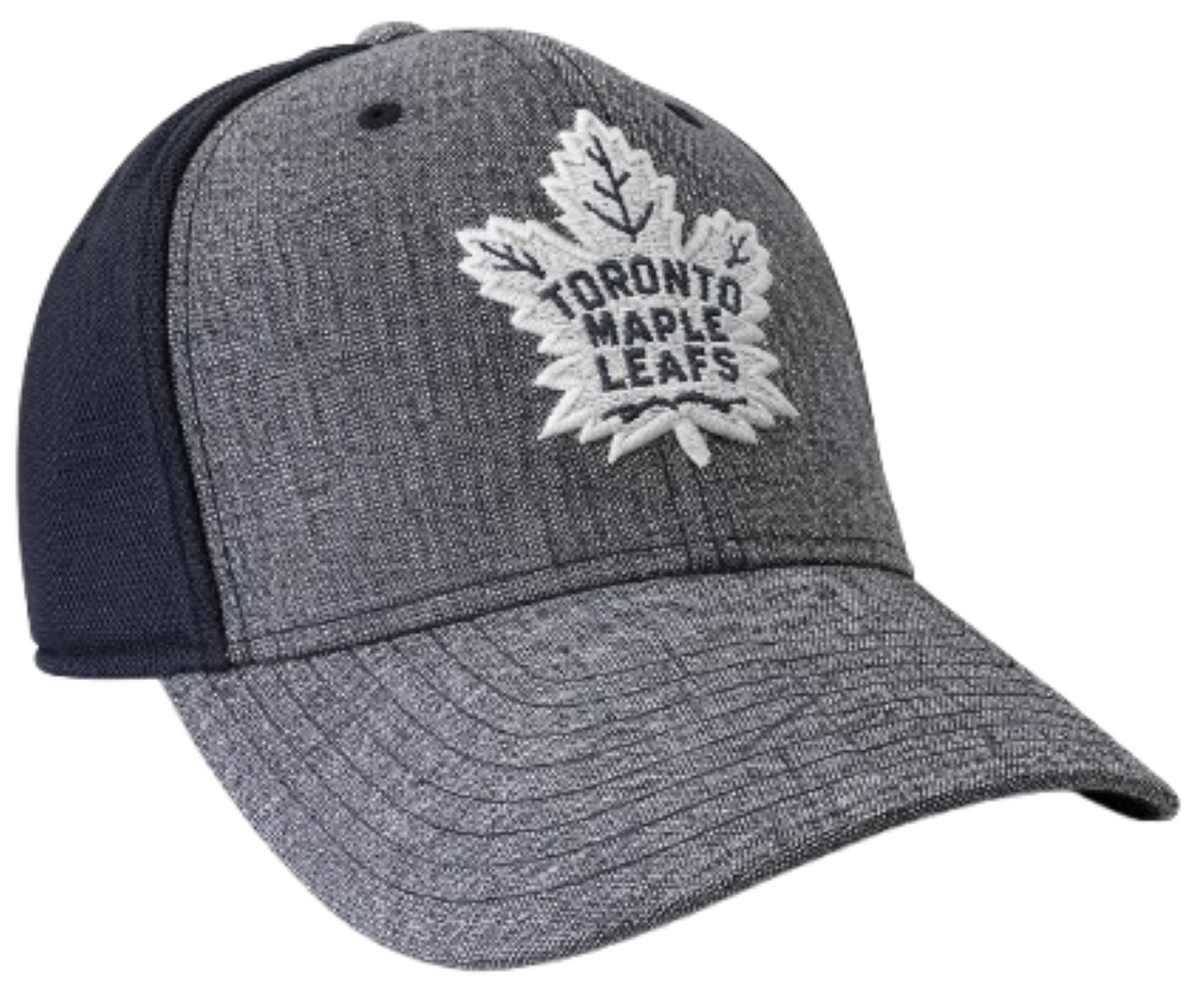 American Needle NHL Toronto Maple Leafs Heather Poly Stretch Hat - Navy