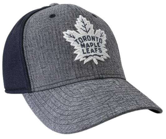 American Needle NHL Toronto Maple Leafs Heather Poly Stretch Hat - Navy