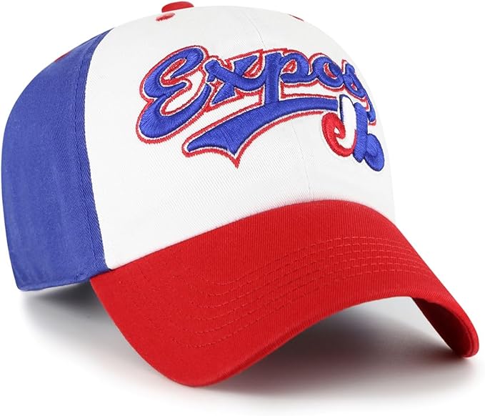47 MVP MLB Montreal Expos Scooter Adjustable Hat - Red/Blue
