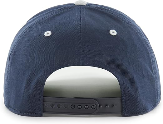 '47 NHL Toronto Maple Leafs Super Hitch Adjustable Snapback Hat - Navy/Grey