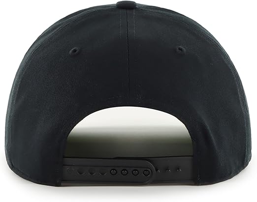 47 NCAA Texas Long Horns Break Wood Suede Hitch Adjustable Snapback Hat - Black