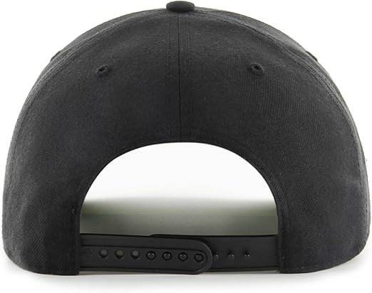 47 MLB New York Yankees Attitude Hitch Adjustable Snapback Hat - Black