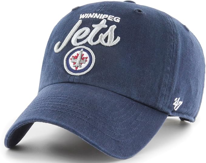 '47 Women's NHL Winnipeg Jets Phoebe Adjustable Hat - Navy