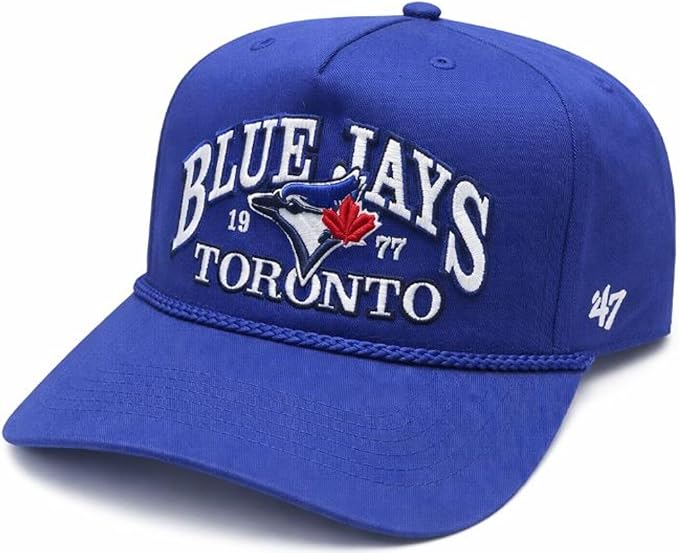 '47 MLB Toronto Blue Jays Rope Hitch Snapback Hat - Royal Blue