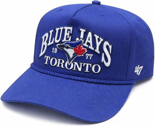 '47 MLB Toronto Blue Jays Rope Hitch Snapback Hat - Royal Blue