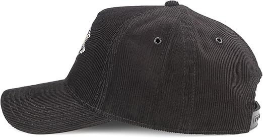 American Needle NHL Pittsburgh Penguins Corduroy Valin Adjustable Snapback Cap - Black