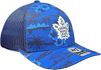 47 NHL Toronto Maple Leafs Fiji Trucker Adjustable Snapback Hat - Blue