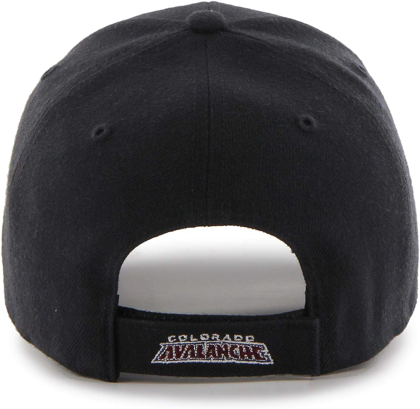 Colorado Avalanche '47 NHL MVP Structured Adjustable Strap One Size Fits Most Black Hat Cap