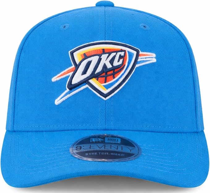New Era NBA Oklahoma City Thunder 9SEVENTY Strtech-Snap Adjustable Hat - Blue