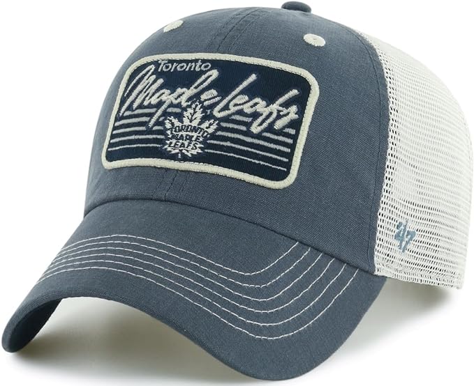 47 Clean Up Toronto Five Point Mesh Back Adjustable Cap - Blue
