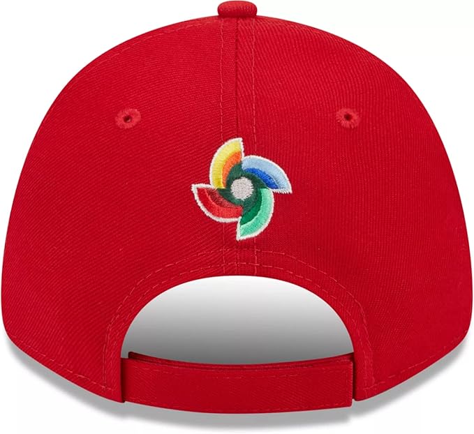 New Era Canada Baseball Red 2023 World Baseball Classic 9Forty Adjustable Hat