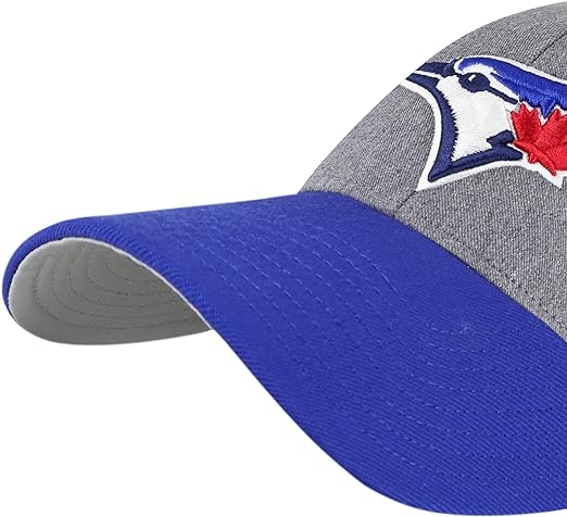 47 Brand MLB Toronto Blue Jays Granite MVP Adjustable Hat - Grey/Blue