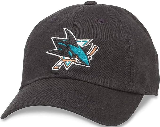 American Needle NHL San Jose Sharks Blue Line Adjustable Hat