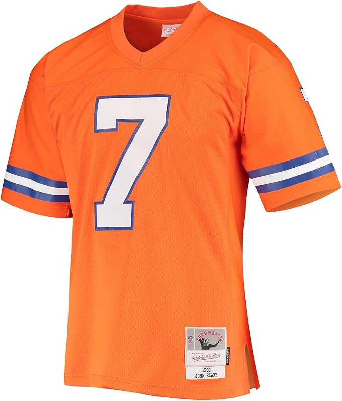 Mitchell & Ness NFL Men's Denver Broncos John Elway #7 Legacy Jersey - Orange