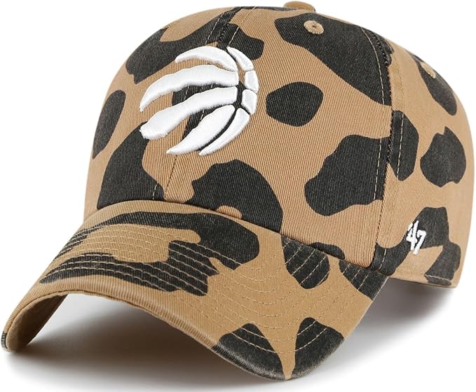47 Clean Up Womens NBA Toronto Rosette Adjustable Cap - Brown