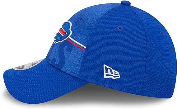 New Era Buffalo Bills Blue 9Forty Stretch Snap NFL Training Adjustable Cap - One Size