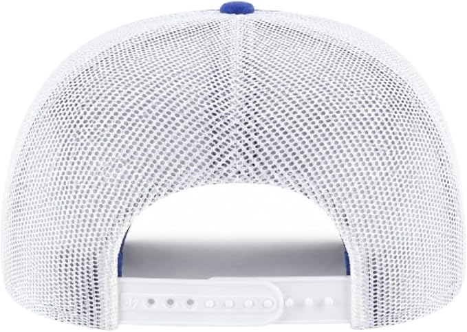 47 NHL Edmonton Oilers with Love Trucker Mesh Adjustable Hat - Royal Blue/White