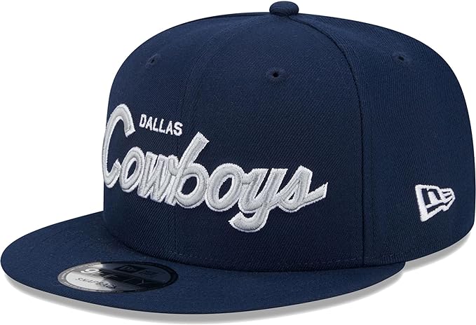 New Era NFL Dallas Cowboys Main Script 9FIfty Snapback Cap