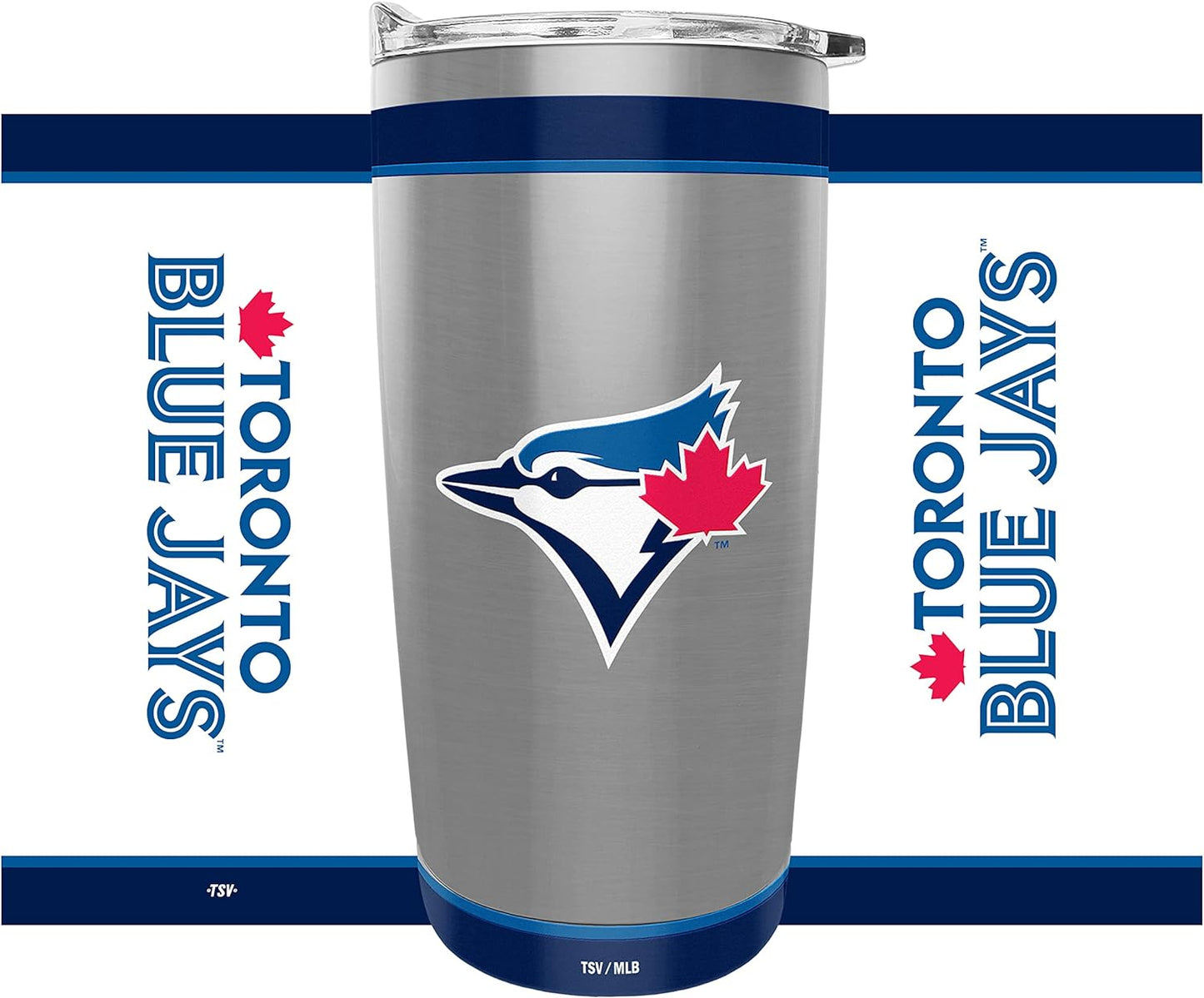 MLB Toronto Blue Jays  20-ounce Stainless Steel Tumbler