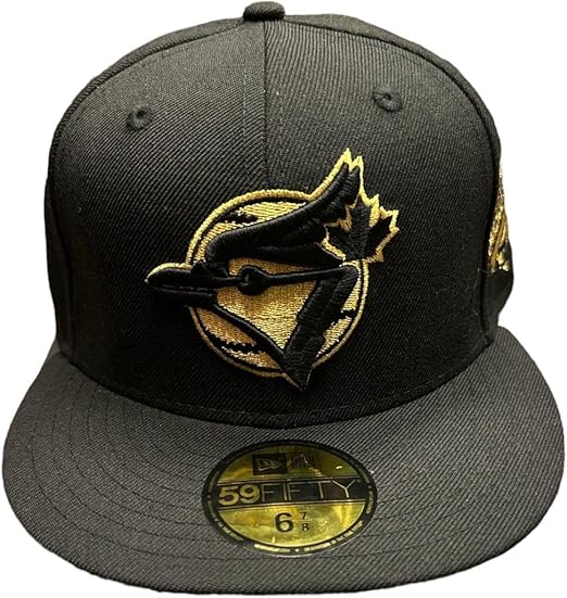 New Era MLB Toronto Blue Jays 1992 World Series 59FIFTY Fitted Hat - Black/Gold