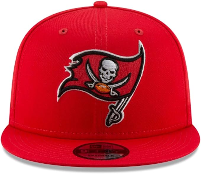 New Era NFL Tampa Bay Buccaneers 9FIFTY Adjustable Snapback Hat - Red