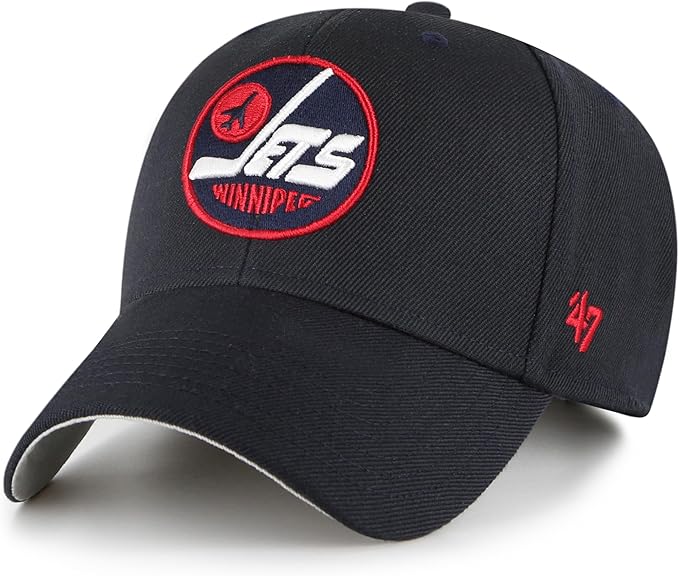 47  MVP NHL Winnipeg Hockey Heritage Basic Adjustable Hat - Black
