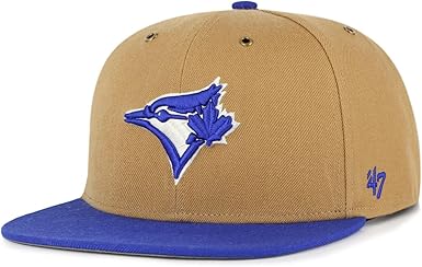 47 MLB Toronto Blue Jays Workshop Captain Adjustable Cap - Brown/Blue