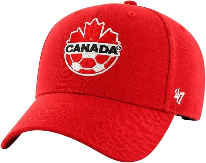 47 MVP Team Canada Soccer Adjustable Hat - Red