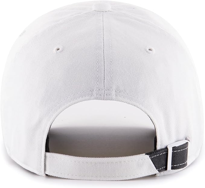 47 MLB New York Yankees White Noise Clean Up Adjustable Hat - White/Charcoal