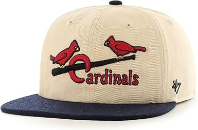 47 MLB St Louis Cardinals Fieldstone Captain Adjustable Cap - Beige