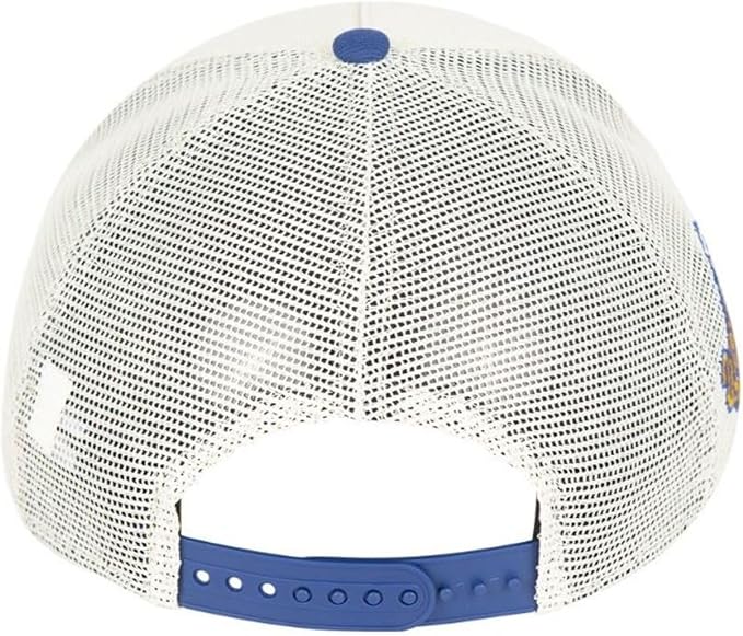 New Era MLB Toronto Blue Jays 9FORTY A-Frame Trucker 1993 World Series Adjustable Snapback - Chrome/Royal