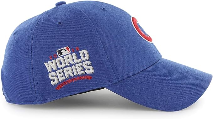 47 MVP Chicaco Cubs 2016 World Series Snapback Cap - Blue