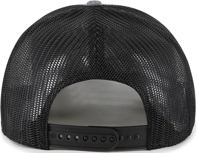 47 NHL Edmonton Oilers Trucker Mesh Back Snapback Cap - Carbon